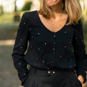 Ouvrir l&#39;image dans le diaporama, Blouse La Romantique
